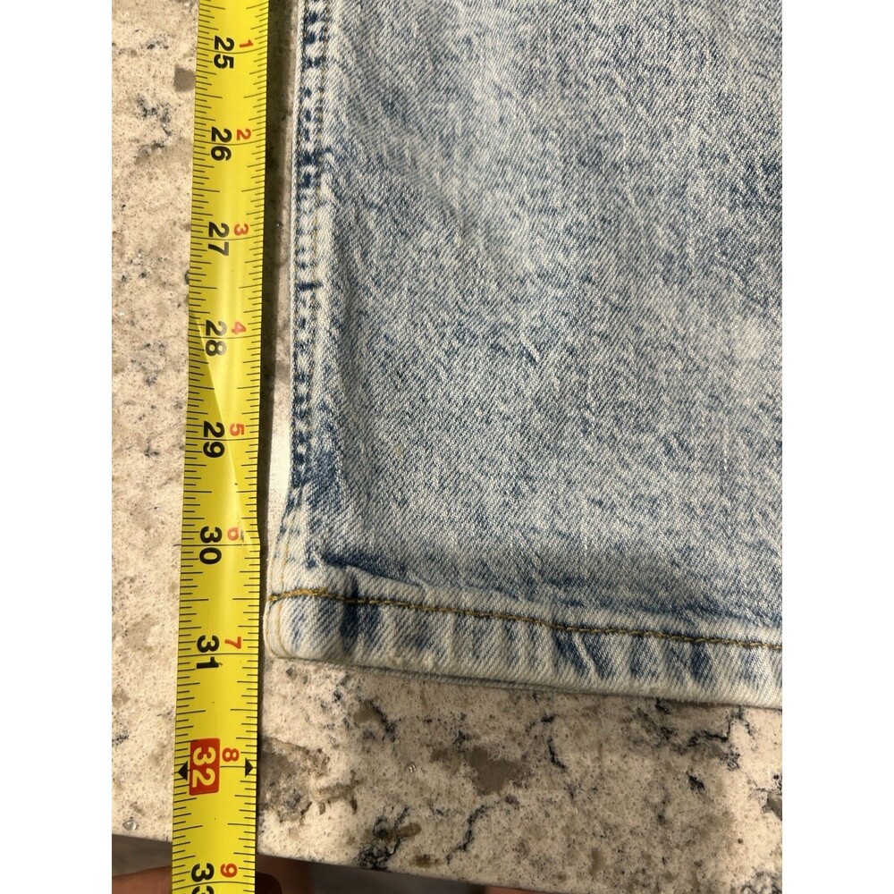 Pilcro Women’s Size 30 Acid Washed Wide Leg Jeans - Picture 3 of 13